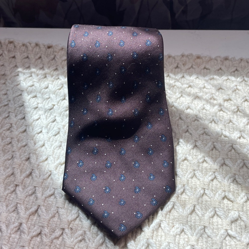 VTG BALMAIN SILK TIE